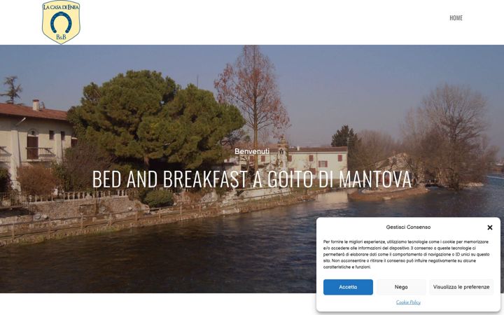 Screenshot of lacasadienea.com