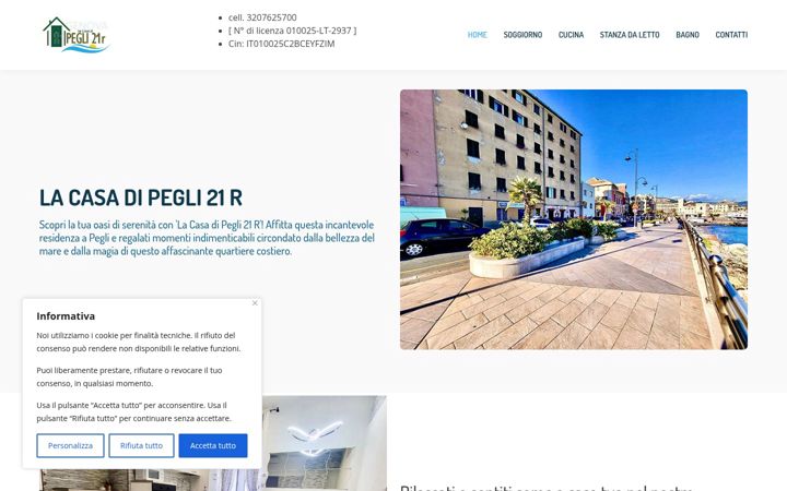 Screenshot of lacasadipegli21r.com