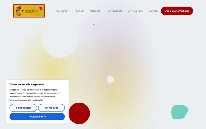 Screenshot of lacasadiwinnieodv.it