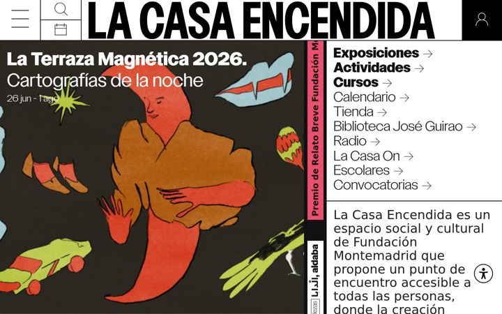 Screenshot di lacasaencendida.es