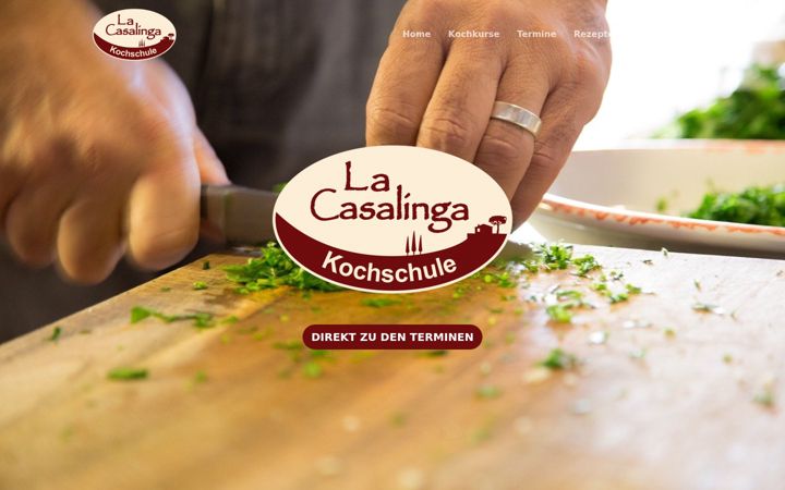 Screenshot of lacasalinga.de
