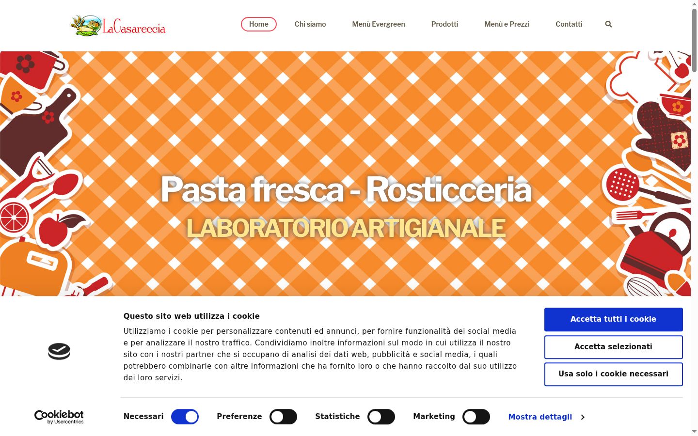 Screenshot tal-banner tal-kunsens muri qabel kwalunkwe interazzjoni