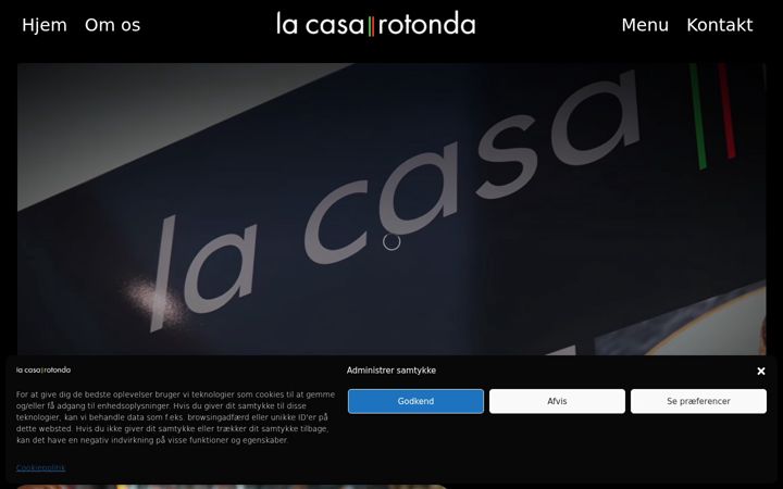 Screenshot of lacasarotonda.dk