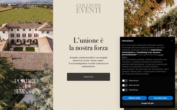 Screenshot of lacascinafiorita.net