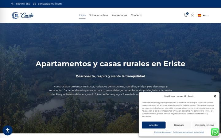 Screenshot of lacasetadesastre.com