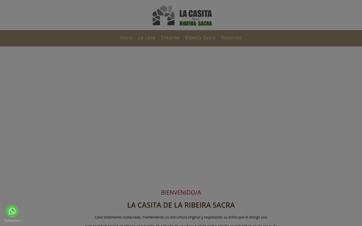 Screenshot of lacasitadelaribeirasacra.com