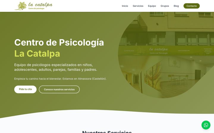 Screenshot of lacatalpa.com