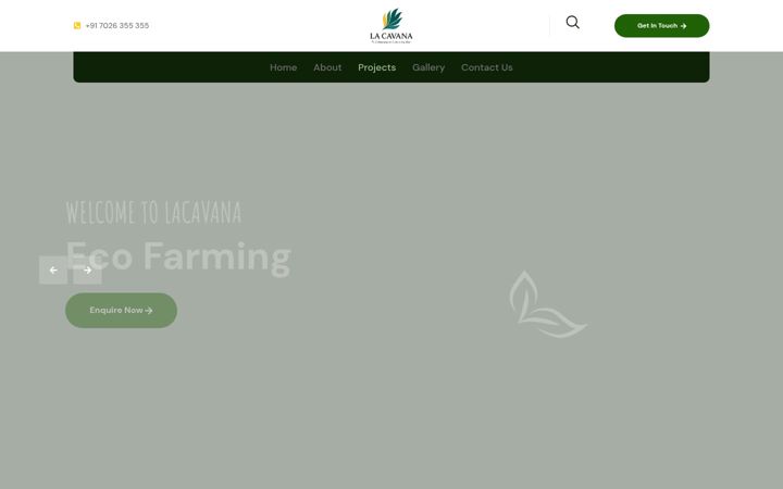 Screenshot of lacavana.com