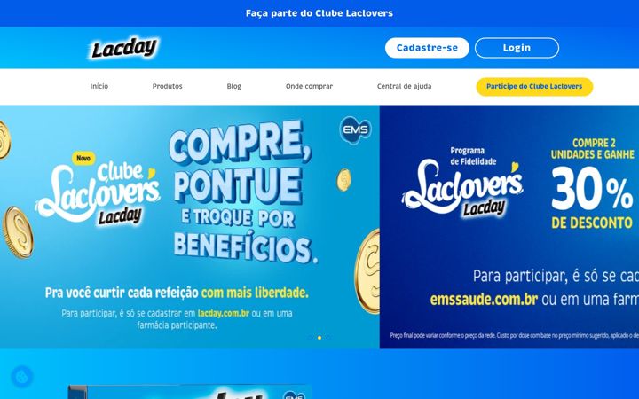 Screenshot of lacday.com.br