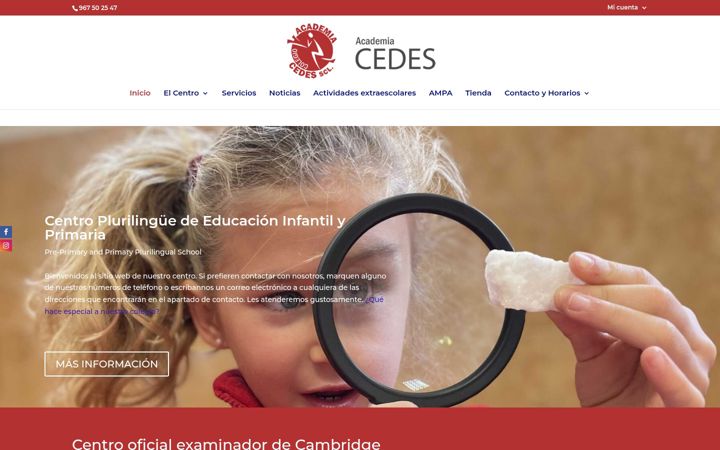 Screenshot of lacedes.com