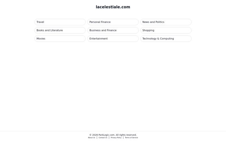 Screenshot of lacelestiale.com
