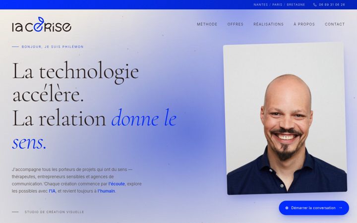Screenshot of lacerisesurlelogo.fr