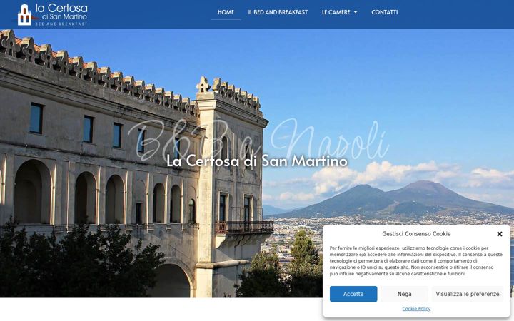 Screenshot of lacertosadisanmartino.it