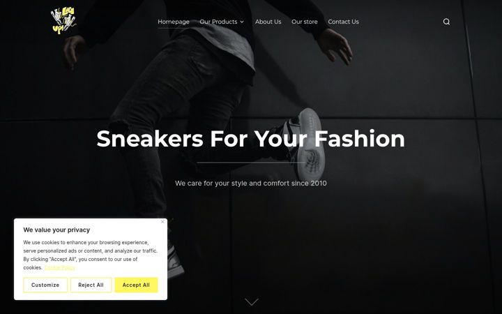 Screenshot of laceupyourshoes.altervista.org