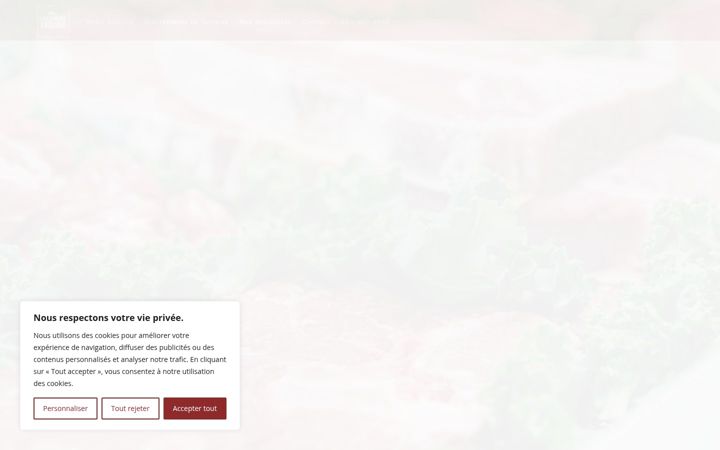 Screenshot of lachaireexquise.ca