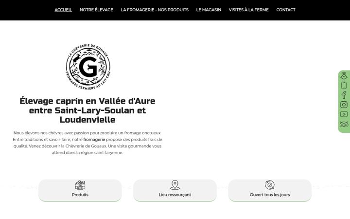 Screenshot of lachevreriedegouaux.fr