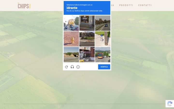 Screenshot of lachipsitaliana.com