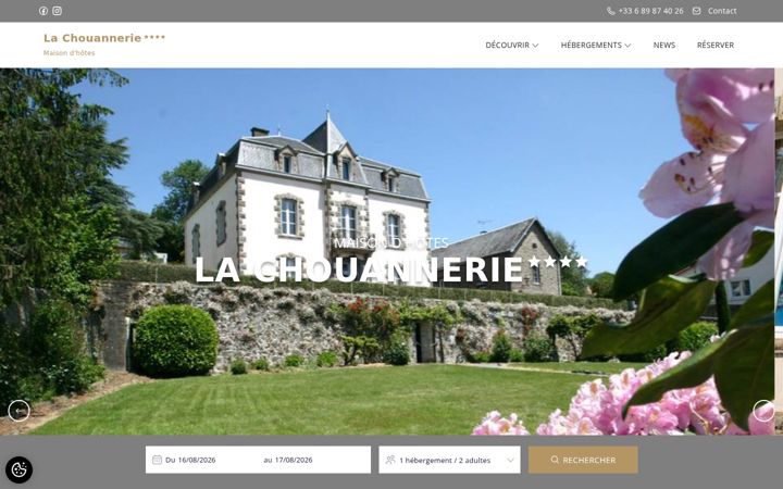 Screenshot of lachouannerie.com