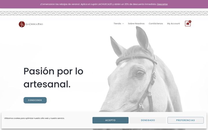 Screenshot of lachuecapolo.com