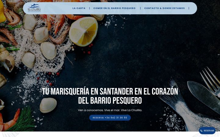 Screenshot of lachulilla.es