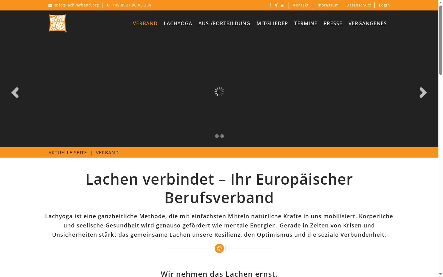 Screenshot des Einwilligungsbanners vor jeglicher Interaktion