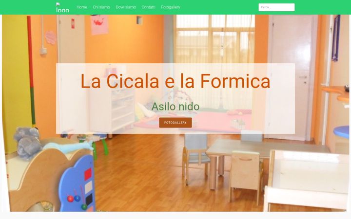 Screenshot of lacicalaelaformicasas.it