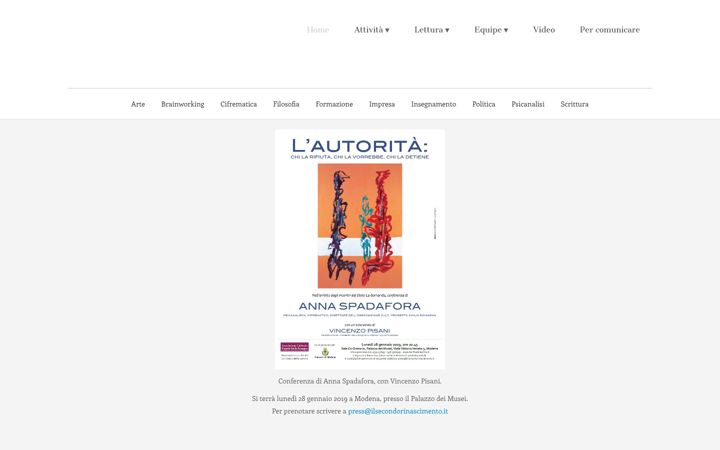 Screenshot of lacifradellacitta.it