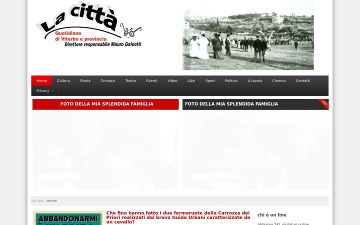Screenshot of lacitta.eu