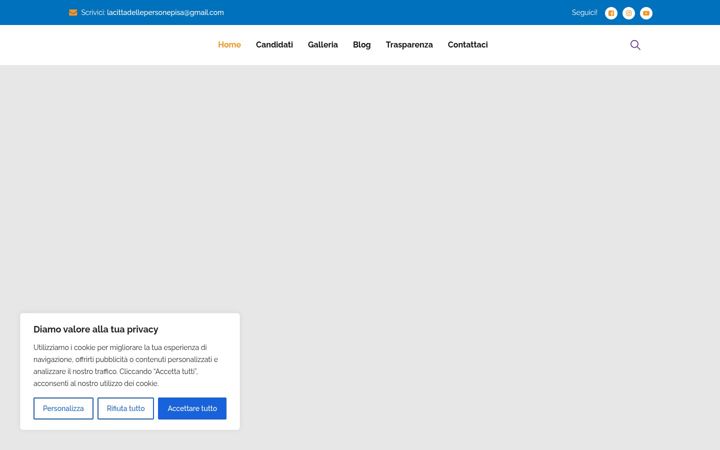 Screenshot of lacittadellepersonepisa.it