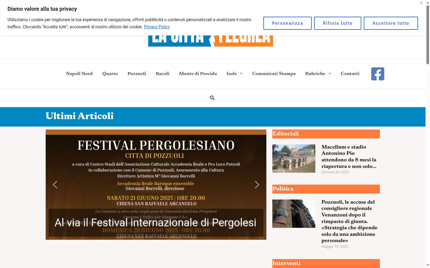 Screenshot tal-banner tal-kunsens muri qabel kwalunkwe interazzjoni