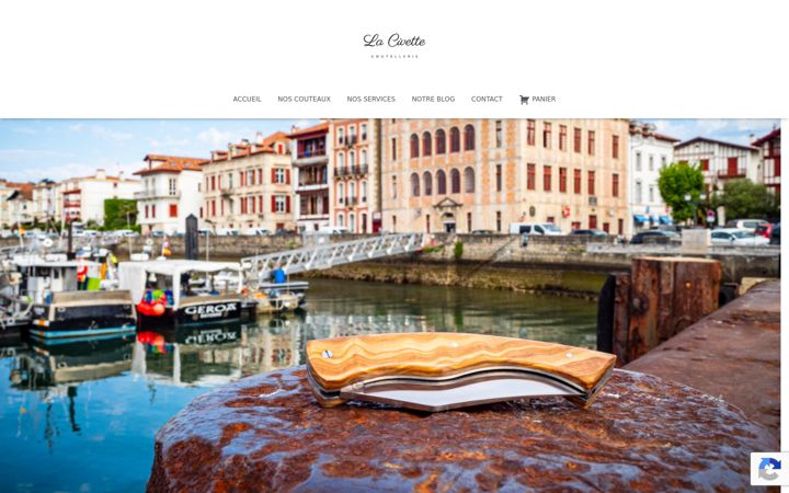 Screenshot of lacivette-saintjeandeluz.fr