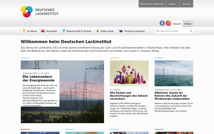 Skärmbild av lacke-und-farben.de