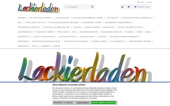 Screenshot of lackierladen.de