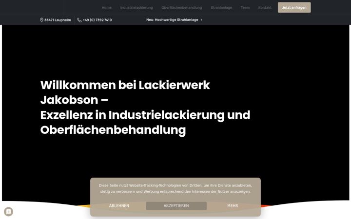 Screenshot of lackierwerk.de