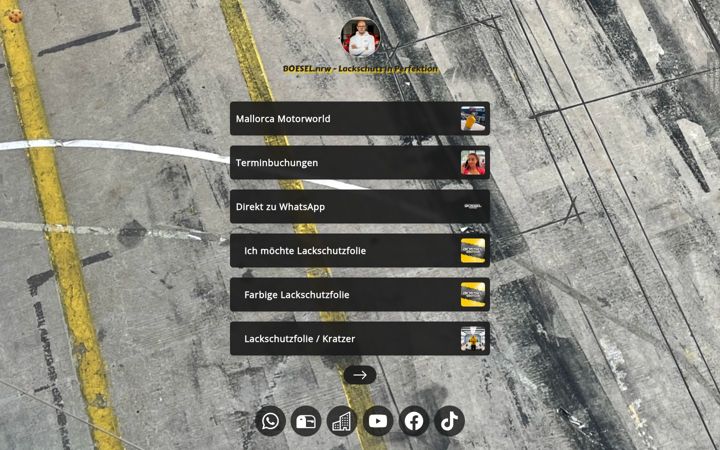Screenshot of lackschutz-center.de