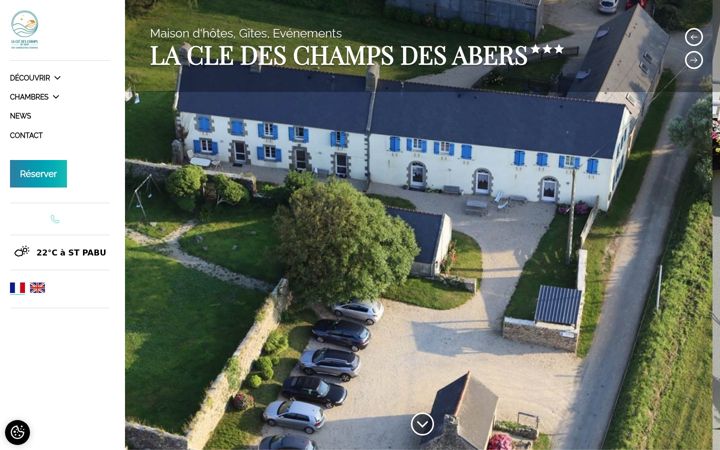 Screenshot of lacledesabers.fr
