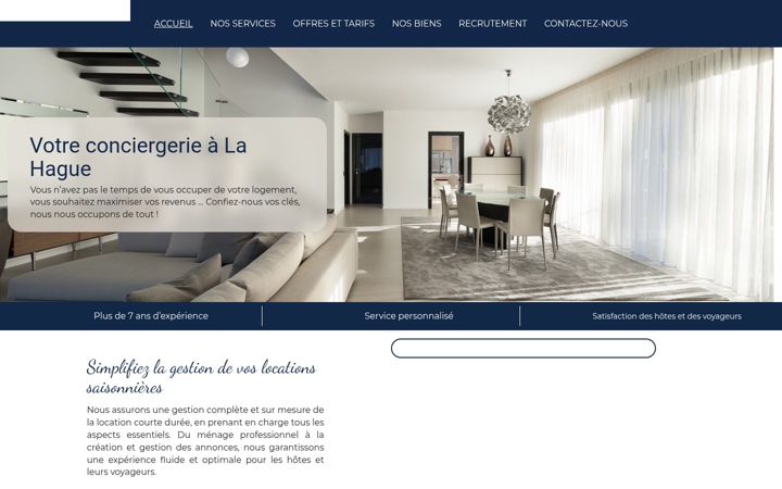 Screenshot of lacledescaps.fr
