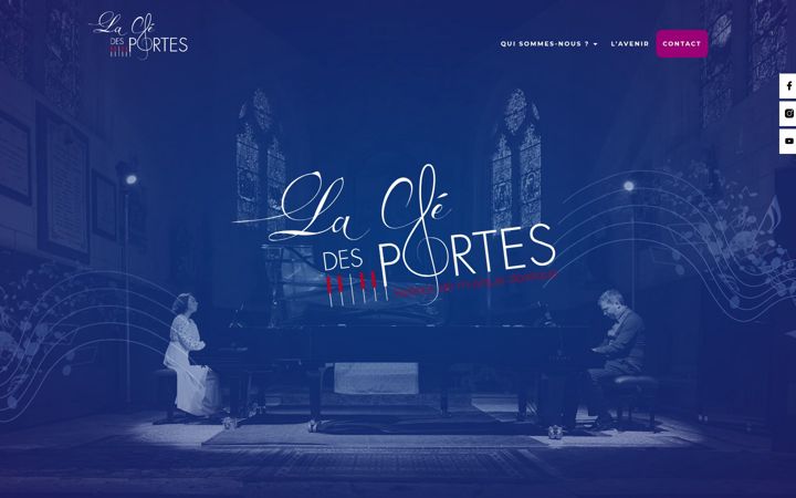 Screenshot of lacledesportes-festival.com