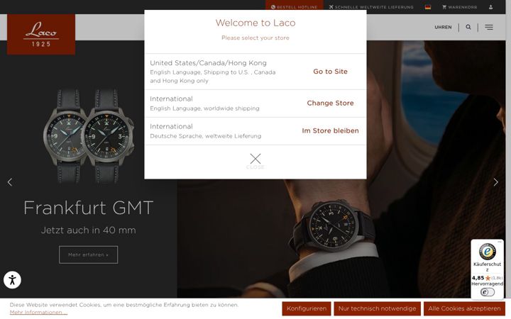 Screenshot of laco.de