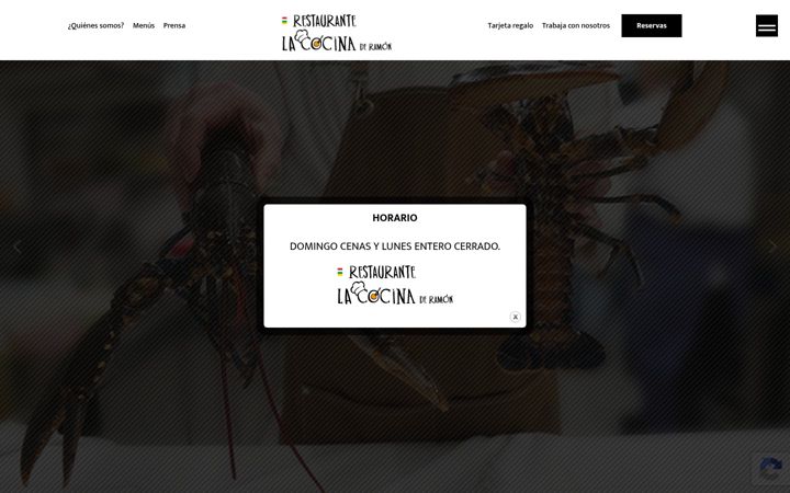 Screenshot of lacocinaderamon.es