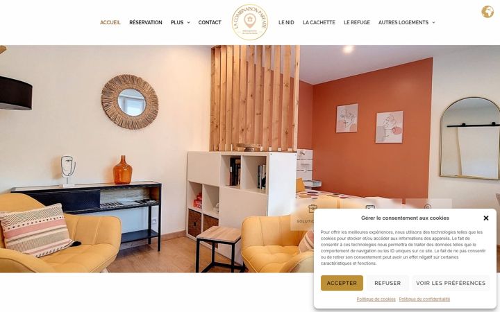 Screenshot of lacombinaisonparfaite.fr