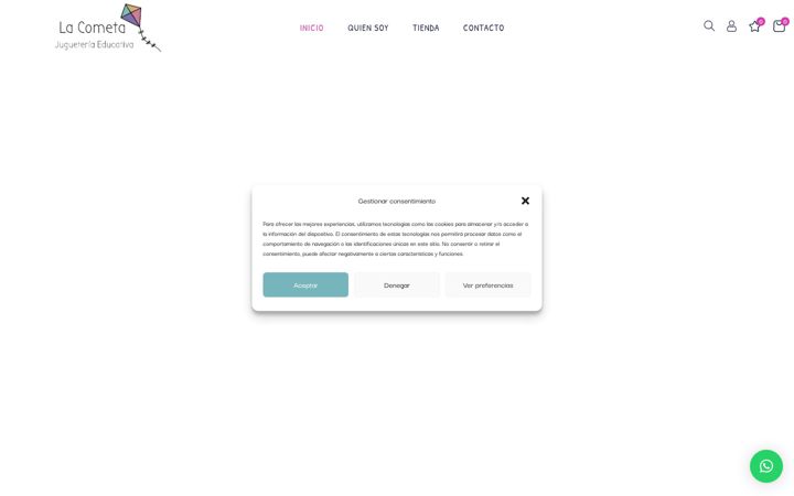 Screenshot of lacometaeducativa.com