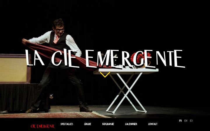 Screenshot of lacompagnieemergente.com