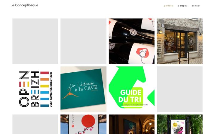 Screenshot of laconceptheque.fr