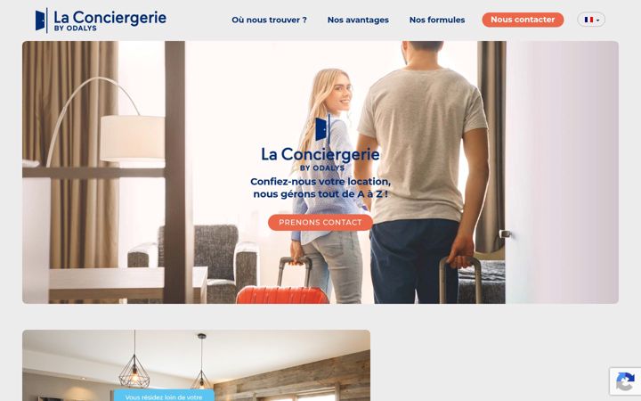 Screenshot of laconciergerie-odalys.com