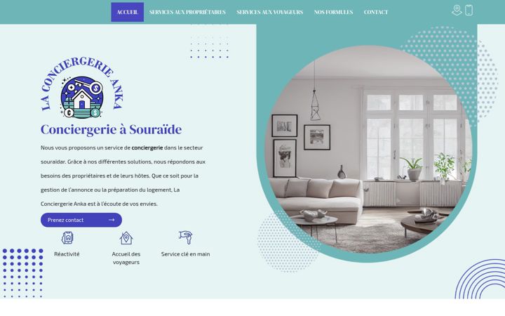Screenshot of laconciergerieanka.fr