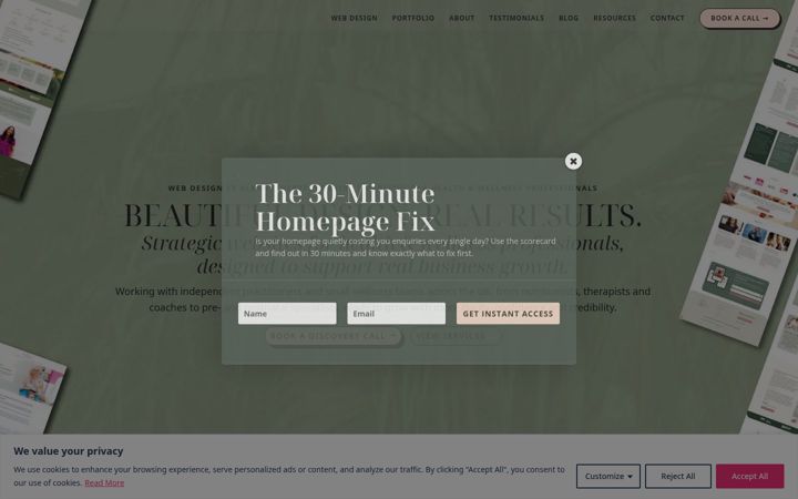Képernyőkép: lacondesign.co.uk