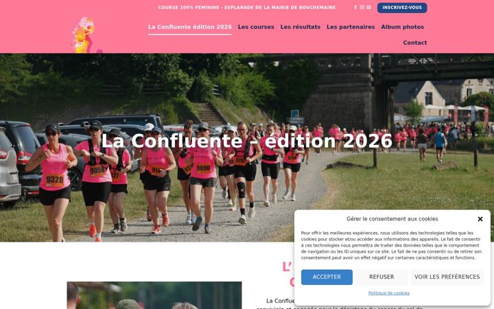 Screenshot of laconfluente.fr