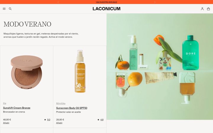 Screenshot of laconicum.com