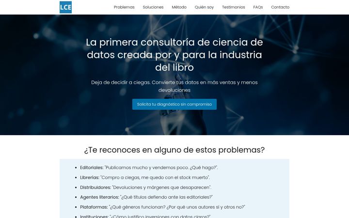 Screenshot of laconsultoriaeditorial.com